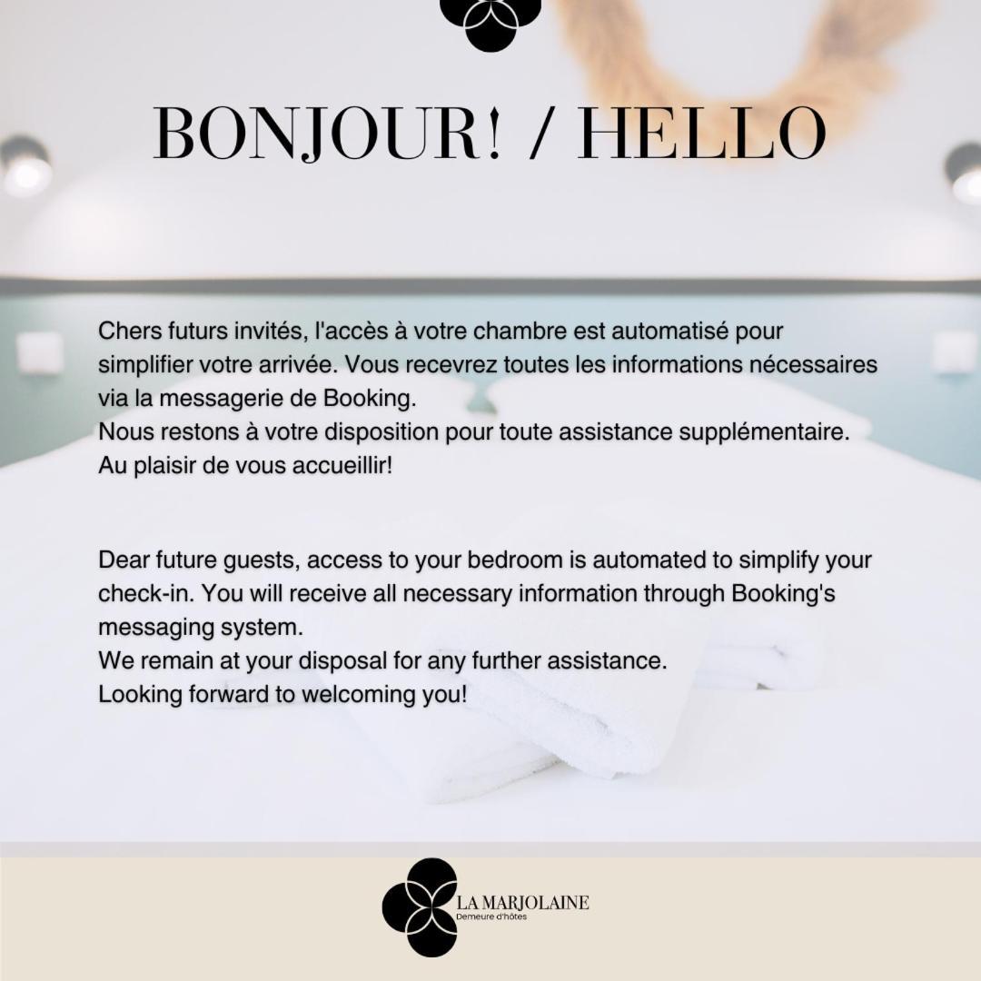 La Marjolaine - Demeure D'Hotes - Service Para-Hoteiier - Premium Châteauroux エクステリア 写真